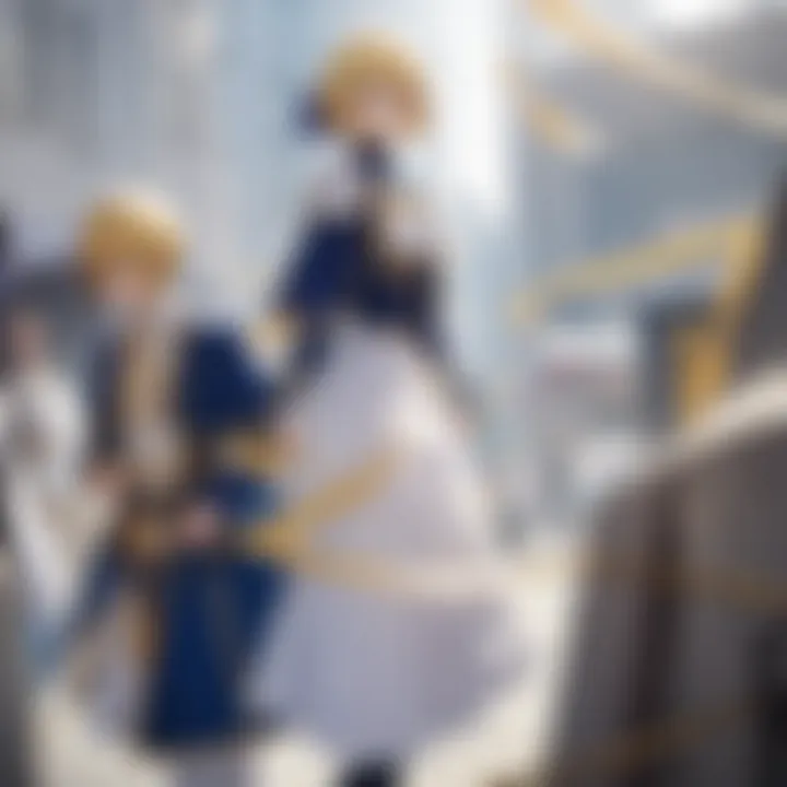 A vibrant community gathering showcasing Kurapika cosplay enthusiasts.