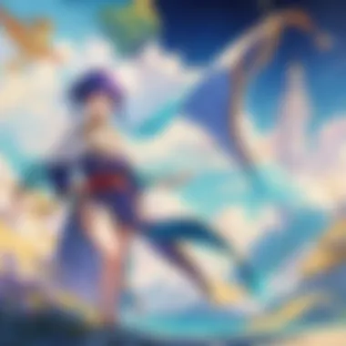 The Vibrant Magi Landscape A vibrant landscape depicting the rich world of the Magi universe.