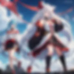 A vibrant discussion thread on anime and manga topics showcasing community engagement