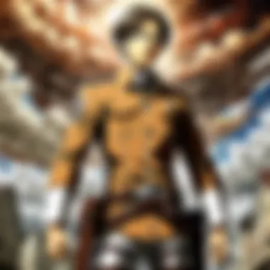 An intricate visual of the psychological profiles of Attack on Titan characters