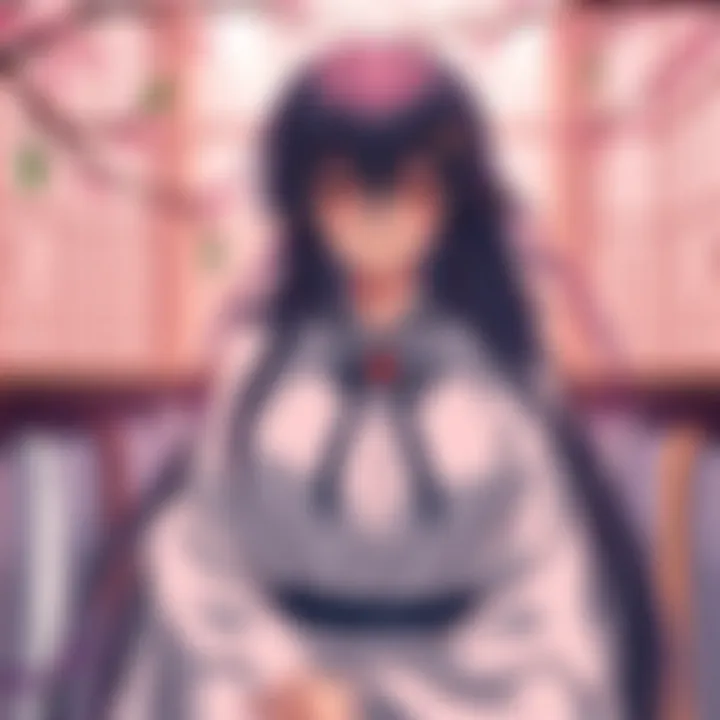 Manga Scene Illustrating Sadic Beauty A captivating scene from a manga illustrating sadic beauty theme.