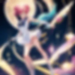 Cover art of Sailor Moon Eternal Blu-ray showcasing vibrant colors and characters