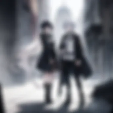 Dystopian Universe Unveiled A captivating scene from the first episode showcasing the dystopian setting.
