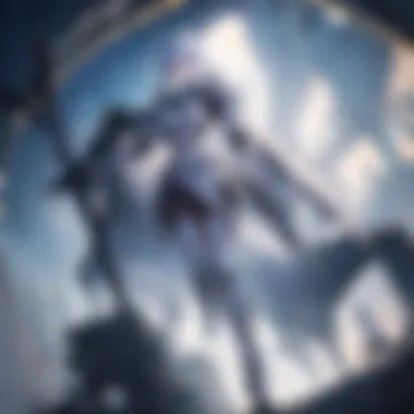 Skeleton Knight in a Mystical Realm A captivating scene of the Skeleton Knight in a mystical fantasy landscape