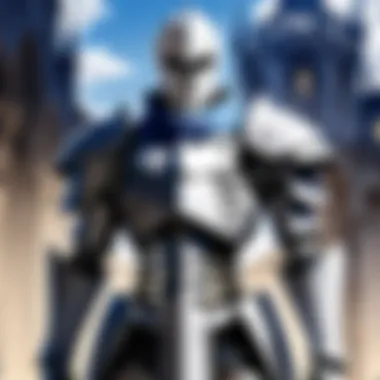 A promotional poster featuring the Skeleton Knight and supporting characters
