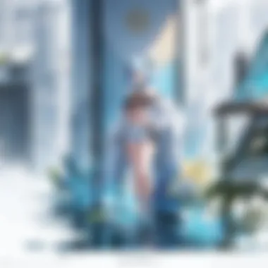 Unique Visual Style of Studio Lotus Concept art showcasing the unique visual style of Studio Lotus