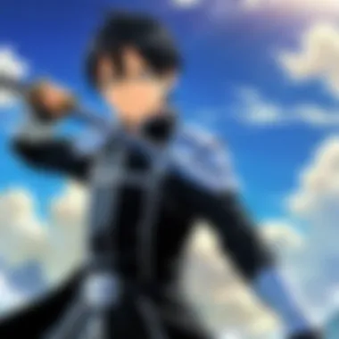 Kirito: The Relentless Warrior Kirito engaged in a pivotal battle during the season