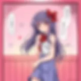 Cover art of a popular yuri manga series featuring a poignant moment between characters