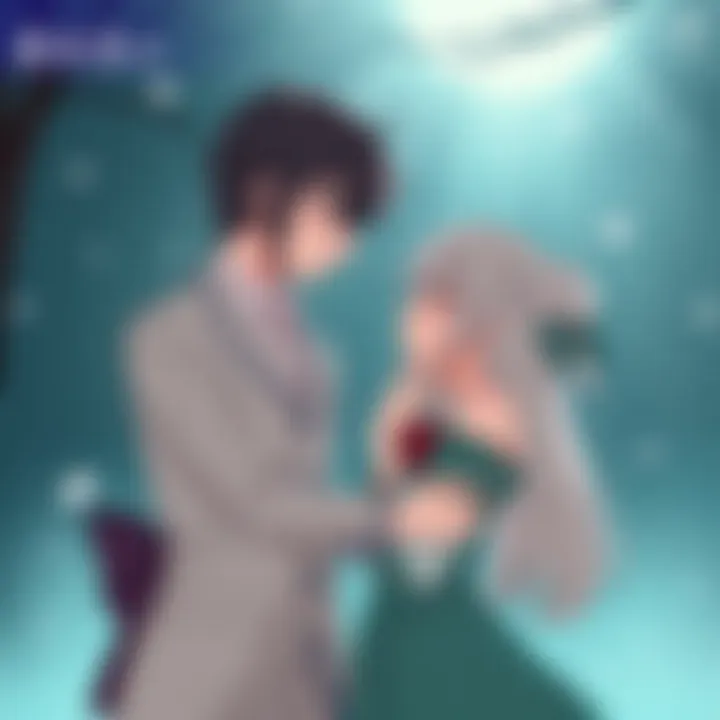 A visual representation of a key theme in yuri manga, showcasing emotional intimacy