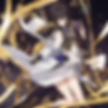 Lelouch's Duality Through His Lenses Symbolic representation of Lelouch's contact lenses reflecting his duality