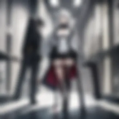 World-Building in Trinity Seven A visual representation of the intricate world-building present in the Trinity Seven universe.