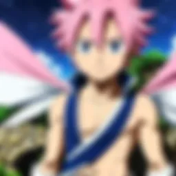 A captivating scene from Tubi Fairy Tail showcasing its unique animation style.