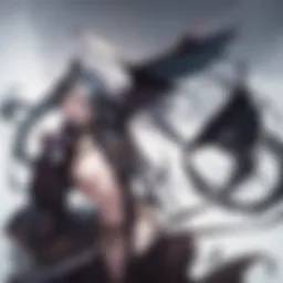 A detailed illustration of the protagonist from Vampire Hunter D
