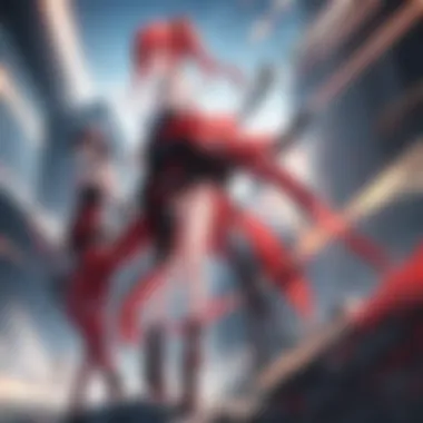 A visual representation of the thematic elements present in 'Watch DxD'.