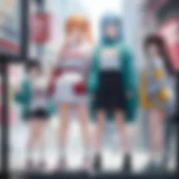 Anime streaming on a laptop with vibrant visuals