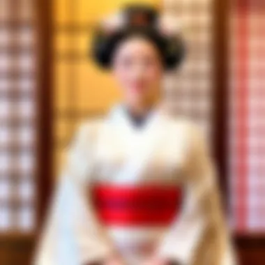 Lively Scene from Joshiraku A captivating scene from Joshiraku showcasing characters in a lively setting