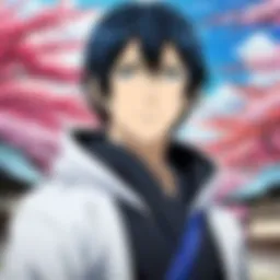 A scenic view of a streaming platform interface showcasing Noragami Season Two