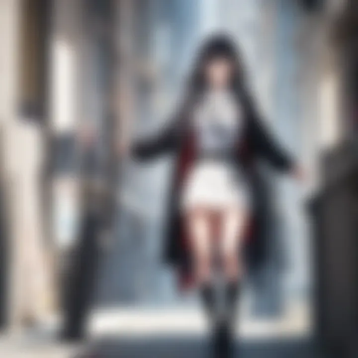 A close-up of the protagonist from Realist Hero, embodying determination.