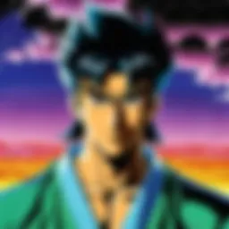 A symbolic representation of the Spirit World from Yu Yu Hakusho